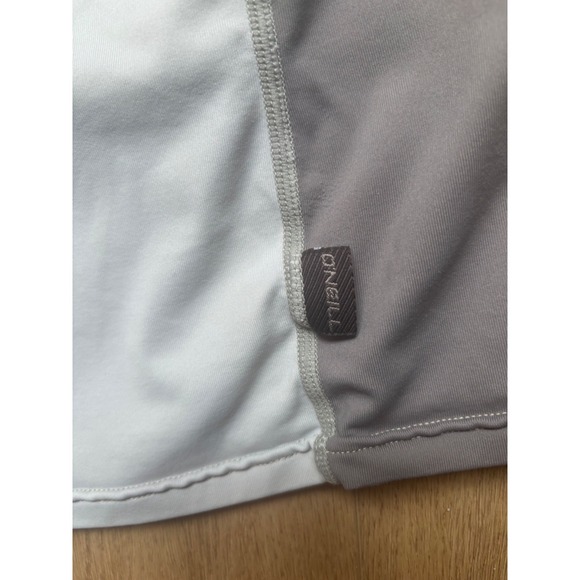 O'Neill Surf Skins 6oz Rash Guard-Blue-Grey- UV 50+ Size L - Picture 5 of 8